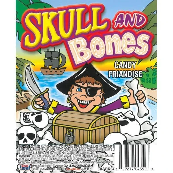 Skulls And Bones Candy: 2LB Bag 2 Skulls And Bones Candy: 2LB Bag - Image 2