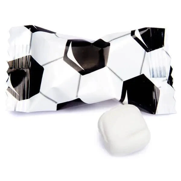 Soccer Wrapped Butter Mint Creams: 300-Piece Case 1 Soccer Wrapped Butter Mint Creams: 300-Piece Case