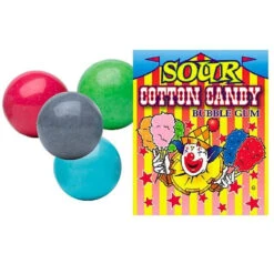 Sour Cotton Candy 1-Inch Gumballs: 850-Piece Case -Candy Promotion Sale sour cotton candy 1 inch gumballs 850 piece case candy warehouse 3