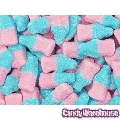Sour Gummy Bubblegum Bottles Candy: 3KG Bag -Candy Promotion Sale sour gummy bubblegum bottles candy 3kg bag candy warehouse 3