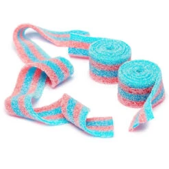 Sour Power Belts Candy - Cotton Candy: 3KG Bag