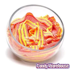 Sour Power Belts Candy - Strawberry-Banana: 3KG Bag -Candy Promotion Sale sour power belts candy strawberry banana 3kg bag candy warehouse 4