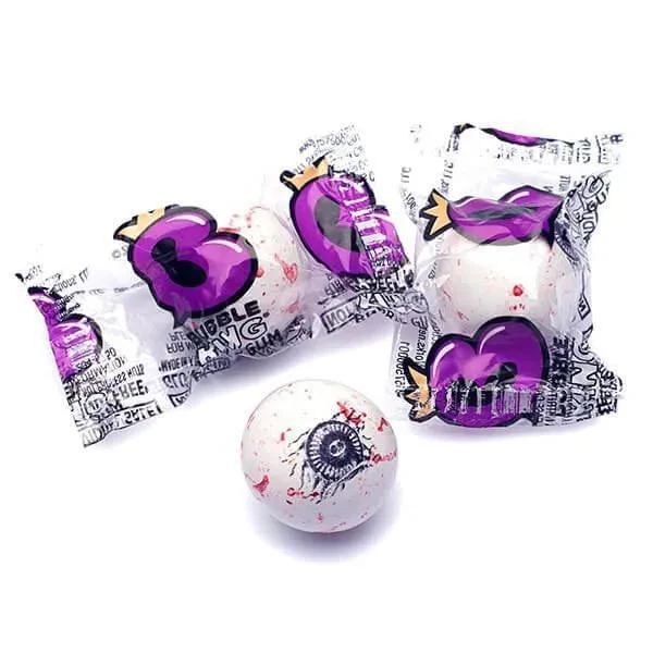 Spooky Eyes Bubble Gum Eyeballs - Wrapped: 100-Piece Bag 1 Spooky Eyes Bubble Gum Eyeballs - Wrapped: 100-Piece Bag