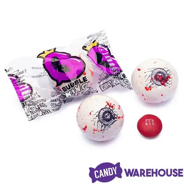 Spooky Eyes Bubble Gum Eyeballs - Wrapped: 100-Piece Bag 3 Spooky Eyes Bubble Gum Eyeballs - Wrapped: 100-Piece Bag - Image 3