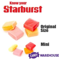 Starburst Fruit Chews Candy: 3LB Bag -Candy Promotion Sale starburst fruit chews candy 3lb bag candy warehouse 5
