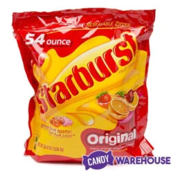 Starburst Fruit Chews Candy: 3LB Bag -Candy Promotion Sale starburst fruit chews candy 3lb bag candy warehouse 6