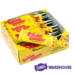 Sugar Daddy Caramel Pops - Large: 24-Piece Box -Candy Promotion Sale sugar daddy caramel pops large 24 piece box candy warehouse 3 0200c15c 6be4 4855 b674 d708e09bef32
