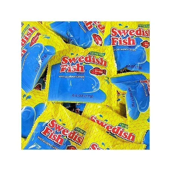 Swedish Fish Candy Treat Size Packs: 5LB Bag 5 Swedish Fish Candy Treat Size Packs: 5LB Bag - Image 5