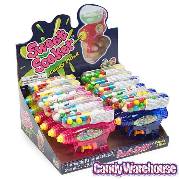Sweet Soaker Candy Filled Squirt Guns: 12-Piece Box 2 Sweet Soaker Candy Filled Squirt Guns: 12-Piece Box - Image 2
