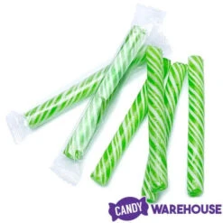 Sweet Spindles Mini Hard Candy Sticks - Lime: 50-Piece Jar -Candy Promotion Sale sweet spindles mini hard candy sticks lime 50 piece jar candy warehouse 3