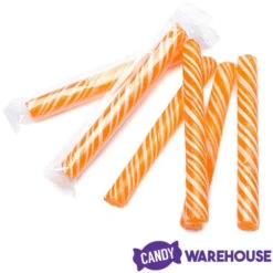 Sweet Spindles Mini Hard Candy Sticks - Orange: 50-Piece Jar -Candy Promotion Sale sweet spindles mini hard candy sticks orange 50 piece jar candy warehouse 3