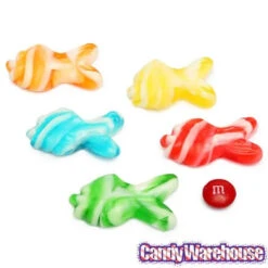 Swirly Gummy Fish Candy: 2KG Bag -Candy Promotion Sale swirly gummy fish candy 2kg bag candy warehouse 3