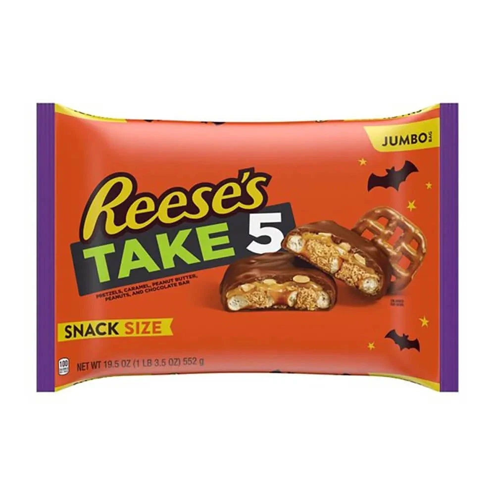 Take5 Snack Size Candy Bars: 19.5-Ounce Bag 1 Take5 Snack Size Candy Bars: 19.5-Ounce Bag