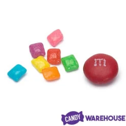 Tiny Chicle Squares Chewing Gum - Assorted: 1.5LB Jar -Candy Promotion Sale tiny chicle squares chewing gum assorted 1 5lb jar candy warehouse 3