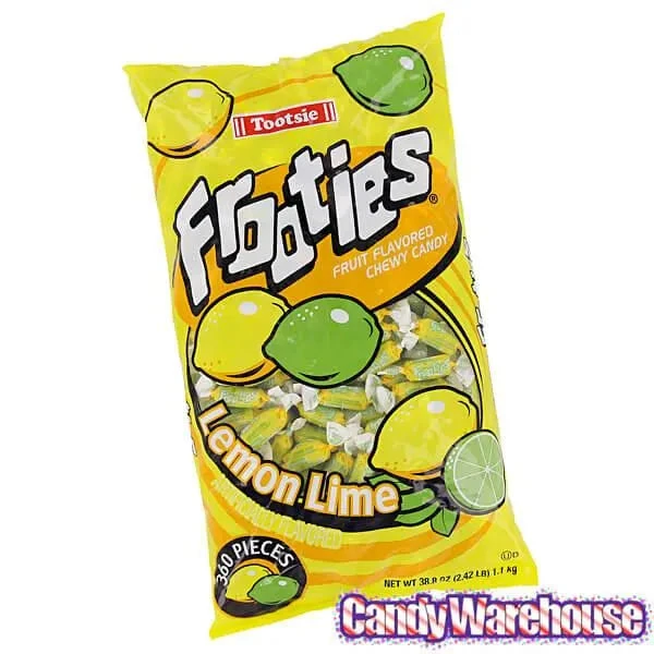 Tootsie Roll Frooties Candy - Lemon Lime: 360-Piece Bag 2 Tootsie Roll Frooties Candy - Lemon Lime: 360-Piece Bag - Image 2