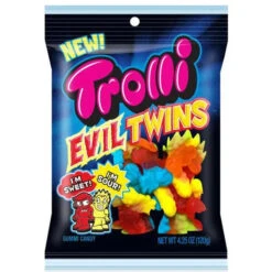 Trolli Evil Twins Sweet And Sour Gummy Candy: 3LB Box