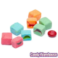 Trolli Sour Brite Blasts Gummy Juicy Exploding Candy Cubes: 3LB Box -Candy Promotion Sale trolli sour brite blasts gummy juicy exploding candy cubes 3lb box candy warehouse 4