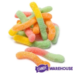 Trolli Sour Brite Crawlers Gummy Worms - Tropical: 9-Ounce Bag -Candy Promotion Sale trolli sour brite crawlers gummy worms tropical 9 ounce bag candy warehouse 4