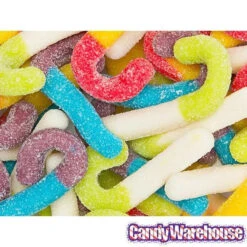 Trolli Sour Brite Mini Canes Jelly Candy Canes: 9-Ounce Bag -Candy Promotion Sale trolli sour brite mini canes jelly candy canes 9 ounce bag candy warehouse 5