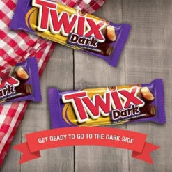 Twix Dark Chocolate Candy Bars: 36-Piece Box -Candy Promotion Sale twix dark chocolate candy bars 36 piece box candy warehouse 4