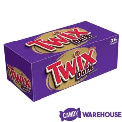 Twix Dark Chocolate Candy Bars: 36-Piece Box -Candy Promotion Sale twix dark chocolate candy bars 36 piece box candy warehouse 6