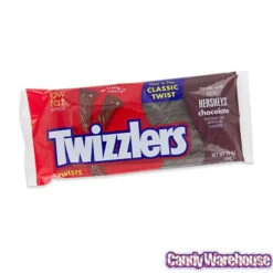 Twizzlers Chocolate Licorice Twists: 12-Ounce Bag -Candy Promotion Sale twizzlers chocolate licorice twists 12 ounce bag candy warehouse 3