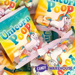 Unicorn Poop Candy Marshmallow Packs: 55-Piece Bag -Candy Promotion Sale unicorn poop candy marshmallow packs 55 piece bag candy warehouse 3