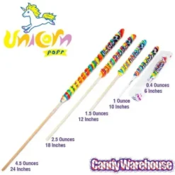 Unicorn Pops 2.5-Ounce Twist Suckers - Rainbow: 36-Piece Case -Candy Promotion Sale unicorn pops 2 5 ounce twist suckers rainbow 36 piece case candy warehouse 9 fb842b49 ac08 47e9 8fdf d87b63d6811b