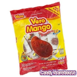 Vero Mango Chili Lollipops: 40-Piece Bag 5 Vero Mango Chili Lollipops: 40-Piece Bag -Candy Promotion Sale vero mango chili lollipops 40 piece bag candy warehouse 3