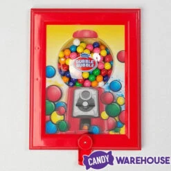 Wall Mounted Gumball Machine Dispenser Frame With Gumballs -Candy Promotion Sale wall mounted gumball machine dispenser frame with gumballs candy warehouse 4