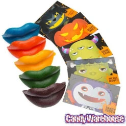 Wax Lips Halloween Candy: 24-Piece Box -Candy Promotion Sale wax lips halloween candy 24 piece box candy warehouse 5 028bfe63 071c 4461 acf0 0be9eebc324c
