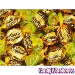Werther's Original Caramel Apple Filled Hard Candy: 4LB Box -Candy Promotion Sale werther s original caramel apple filled hard candy 4lb box candy warehouse 3