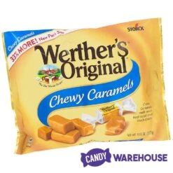 Werther's Original Chewy Caramels Candy: 50-Piece Bag 6 Werther's Original Chewy Caramels Candy: 50-Piece Bag -Candy Promotion Sale werther s original chewy caramels candy 50 piece bag candy warehouse 3 85a7f162 fbf4 4bb0 badb 01bfcd159d04