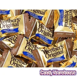 Werther's Original Sugar Free Caramel Chocolate Hard Candy: 1.75LB Box -Candy Promotion Sale werther s original sugar free caramel chocolate hard candy 1 75lb box candy warehouse 3